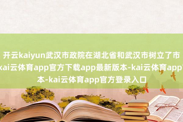 开云kaiyun武汉市政院在湖北省和武汉市树立了市集朝上地位-kai云体育app官方下载app最新版本-kai云体育app官方登录入口